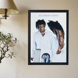 Playboi Carti 'Half & Half' Poster - Mockup 2