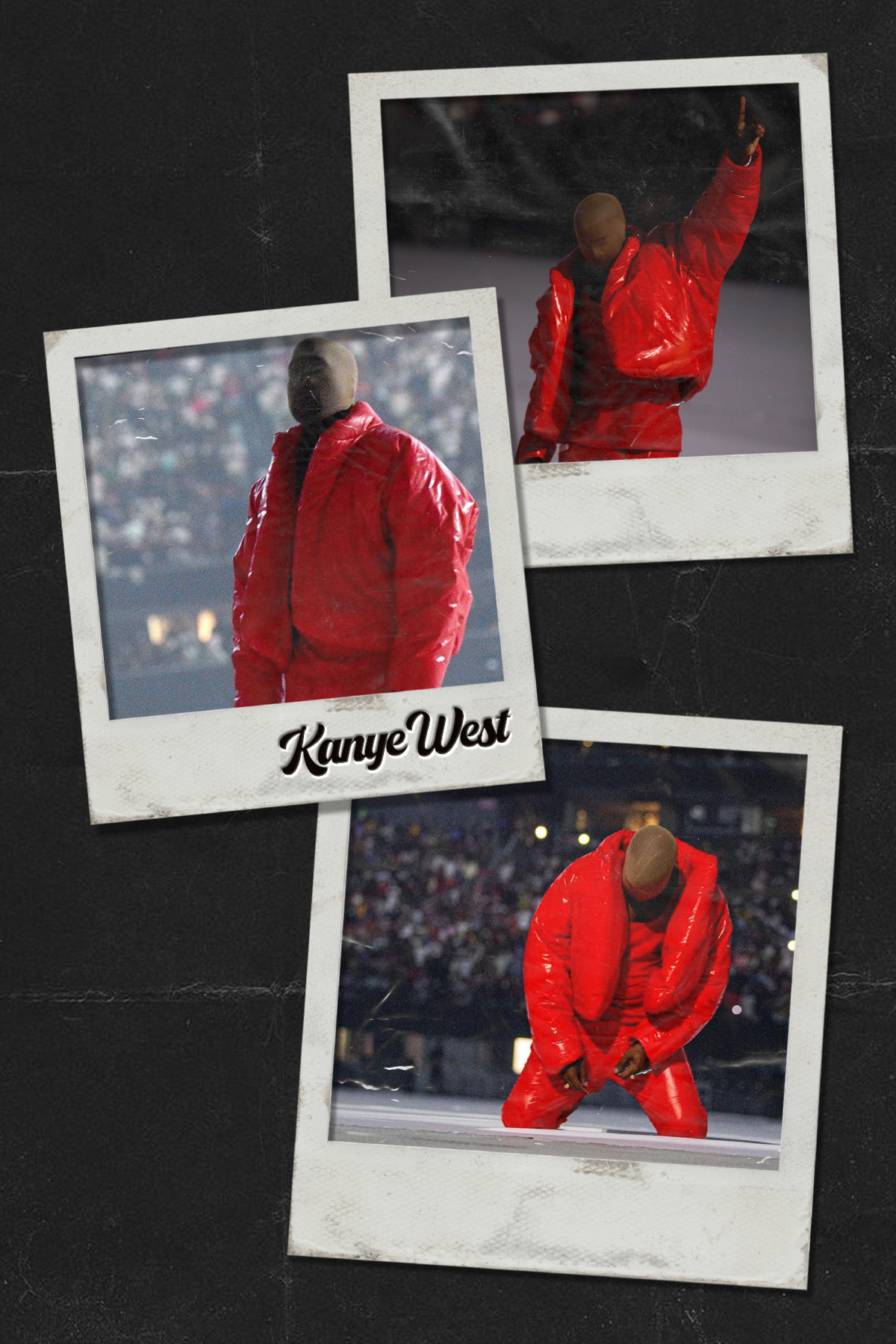 Kanye West DONDA 'Polaroid' Poster