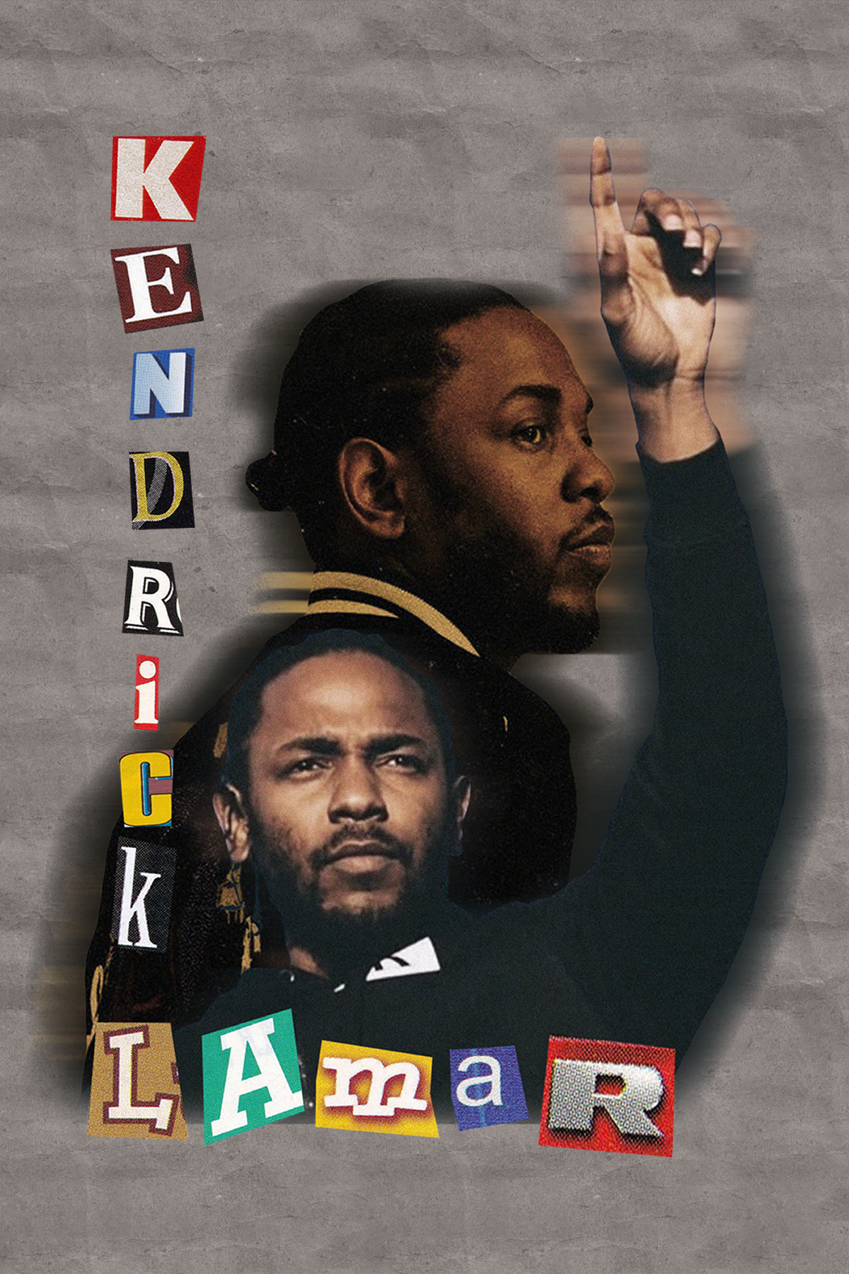 Kendrick Lamar 'Scrapbook' Poster