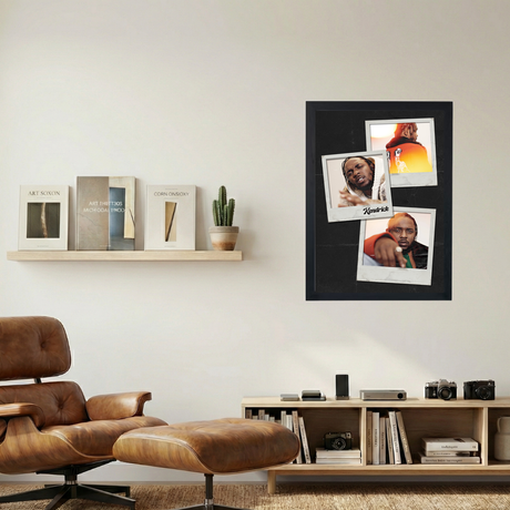 Kendrick Lamar 'Polaroid' Poster - Mockup 1
