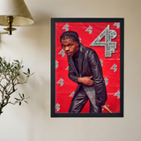 Lil Baby '4PF Baguettes' Poster - Mockup 2