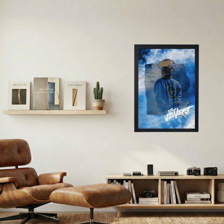 Lil Uzi Vert 'Icey' Scrapbook Poster - Mockup 1
