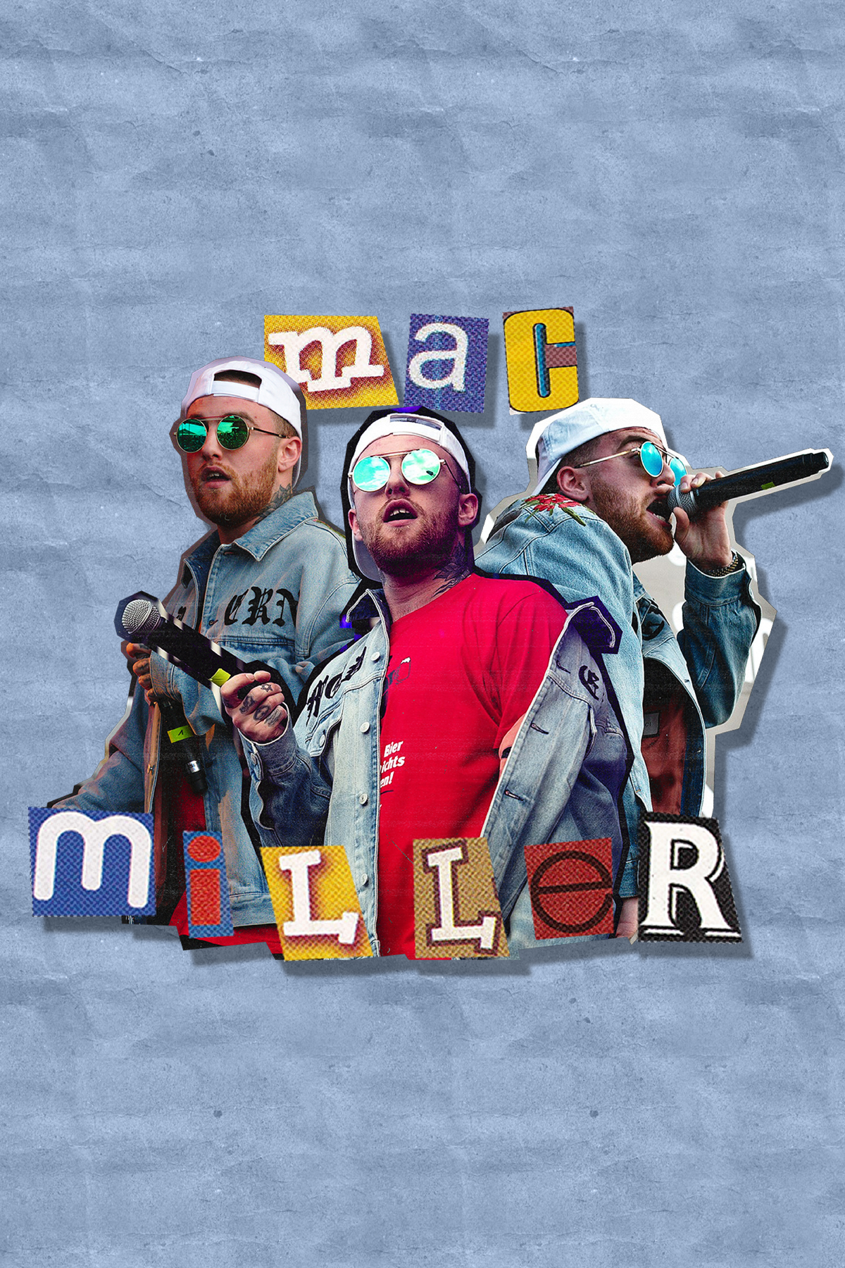 Mac Miller 'Scrapbook' Poster