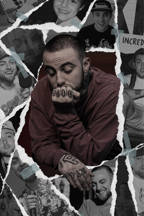 Mac Miller '2009' Collage Poster