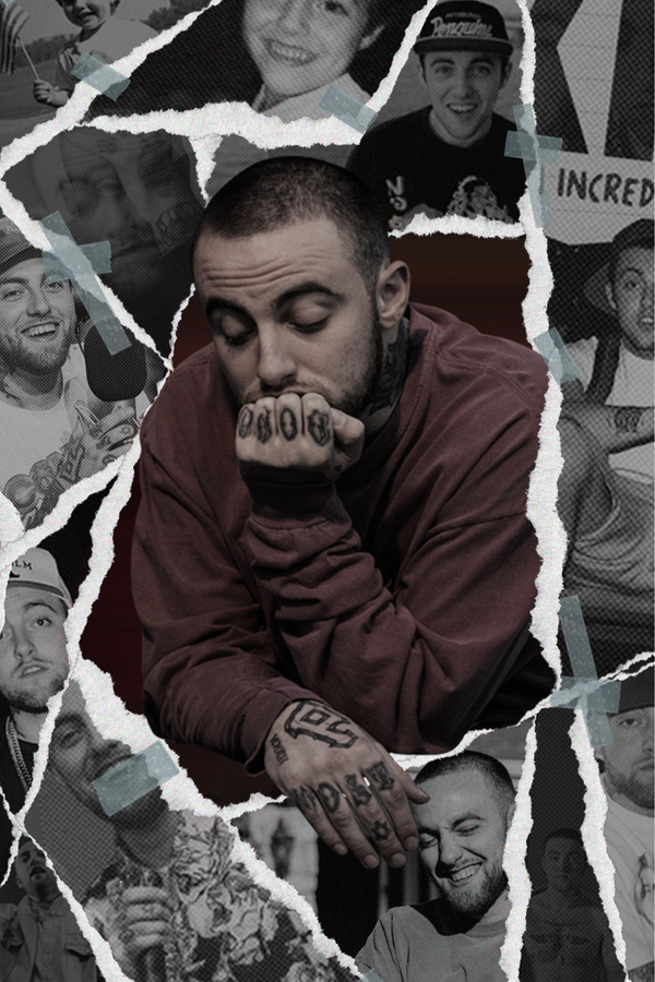 Mac Miller '2009' Collage Poster