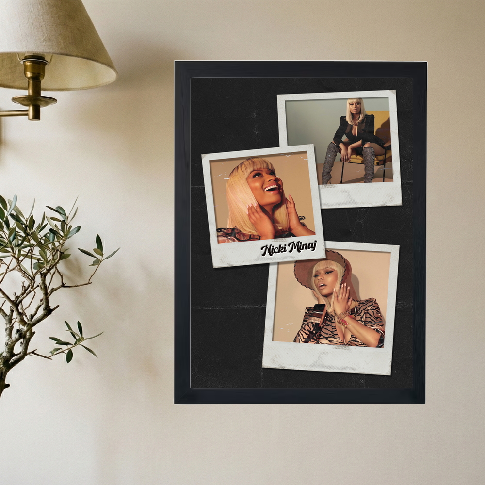 Nicki Minaj 'Polaroid' Poster - Mockup 2