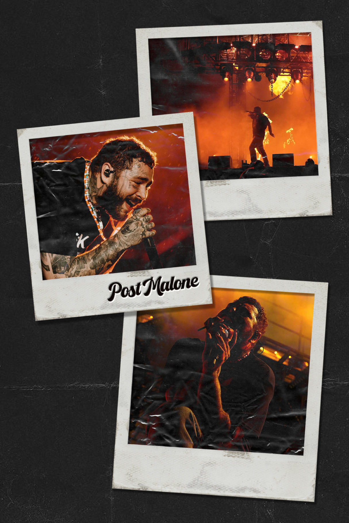 Post Malone 'Polaroid' Poster