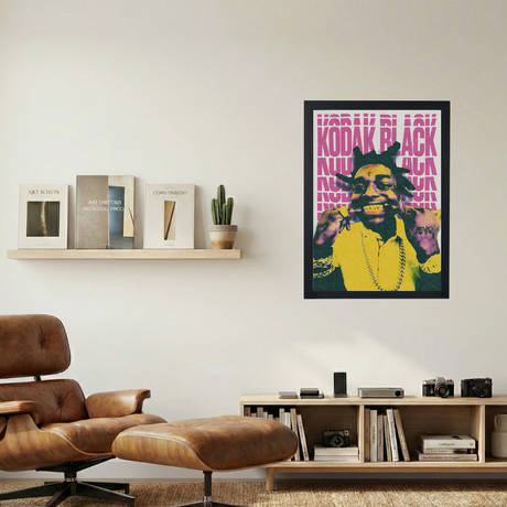 Kodak Black 'Floss' Poster - Mockup 1