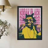 Kodak Black 'Floss' Poster - Mockup 2