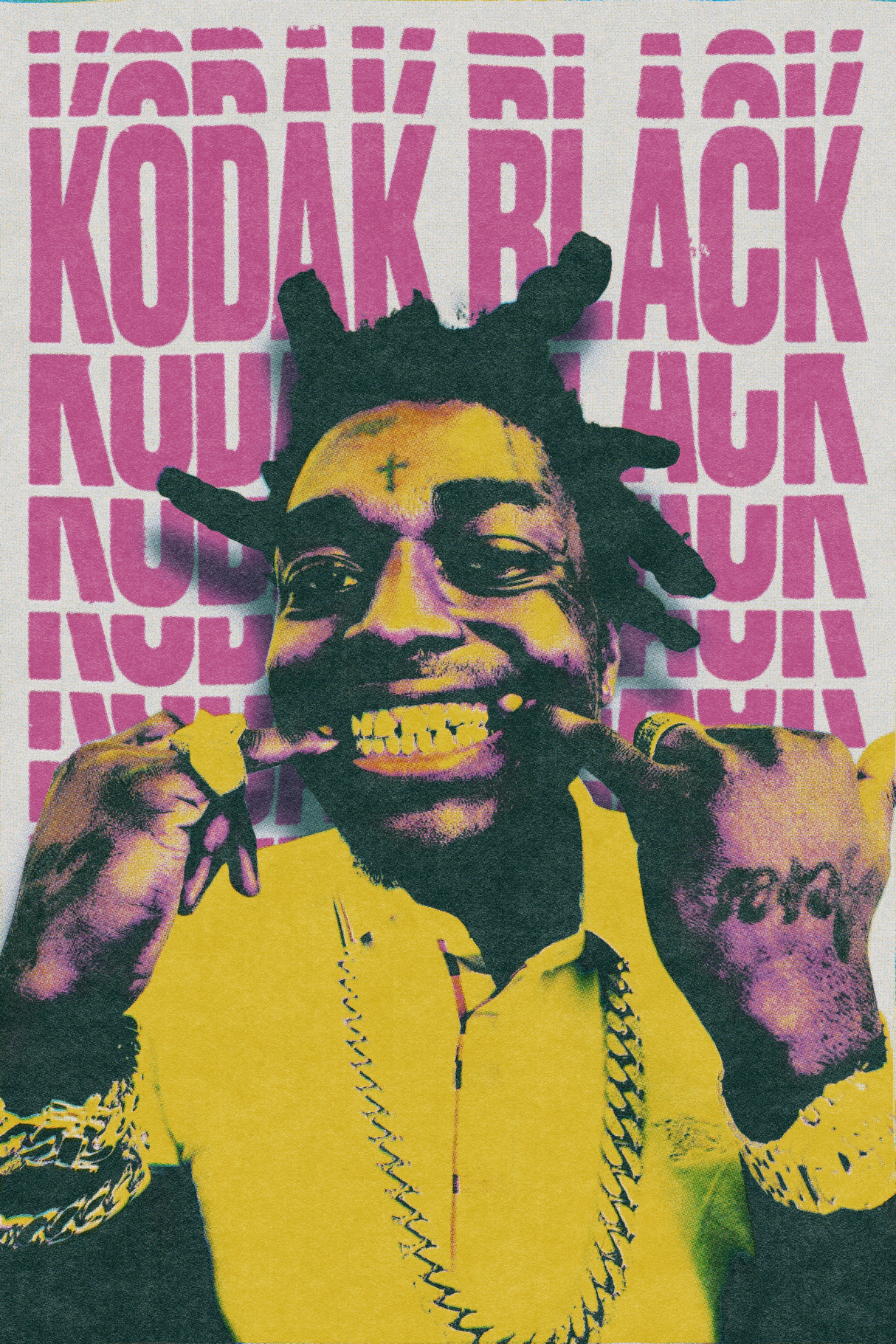 Kodak Black 'Floss' Poster