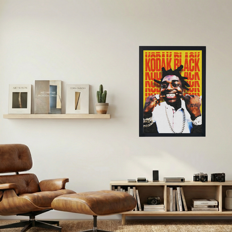 Kodak Black 'Floss' Poster V2 - Mockup 1