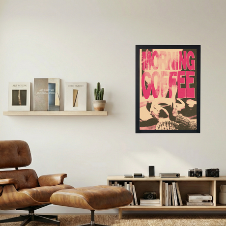 Morning Coffee' Poster - Mockup 1