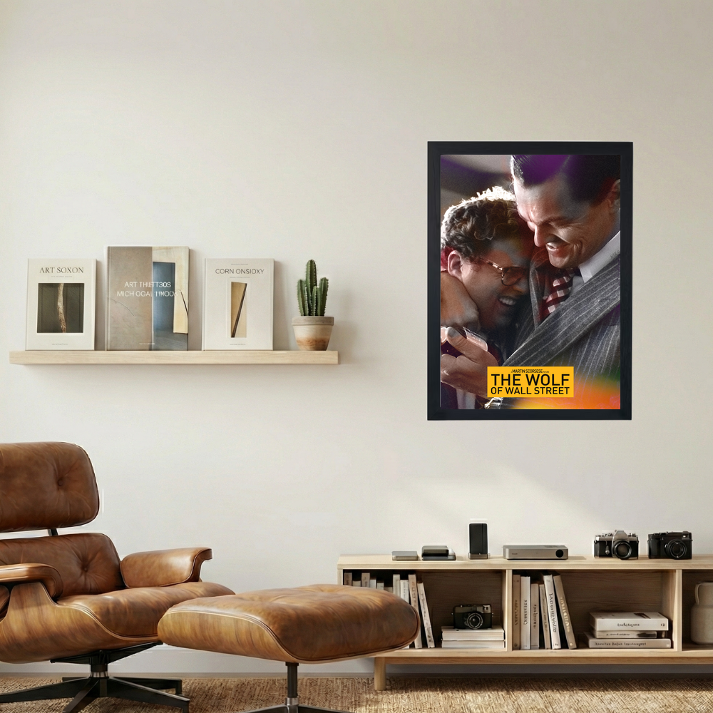 Wolf of Wall Street 'We Made It' Poster - Mockup 1