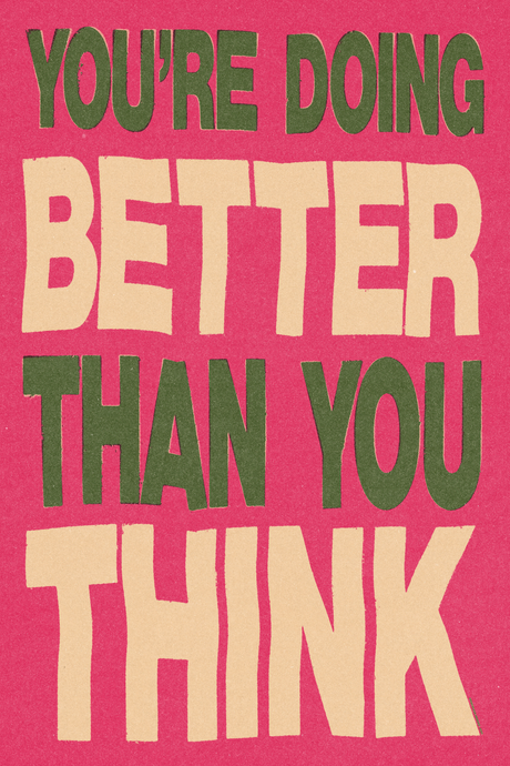 Pink 'Better Than You Think' Poster
