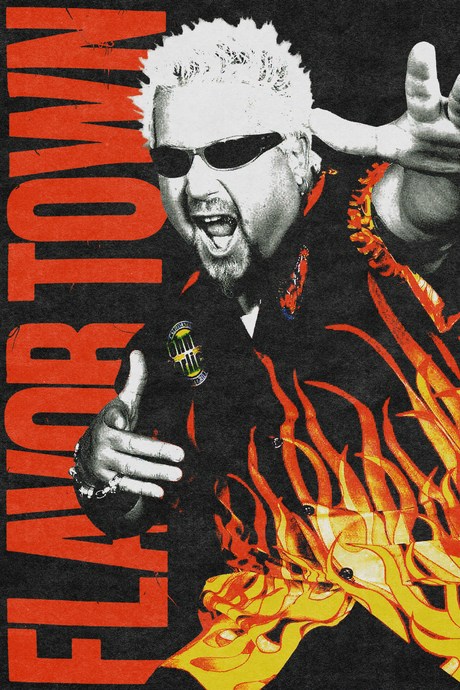 Guy Fieri 'Flavor Town' Poster