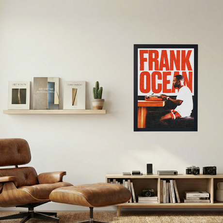 Frank Ocean 'Typewriter' Poster V2 - Mockup 1