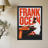 Frank Ocean 'Typewriter' Poster V2 - Mockup 2