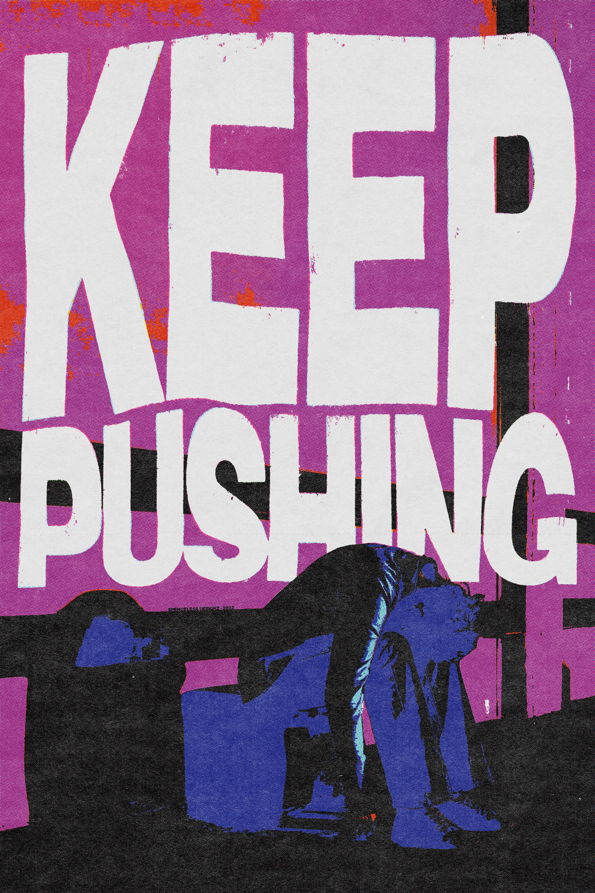 Keep Pushing Poster
