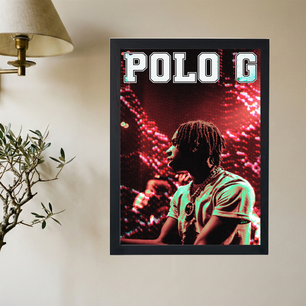 Polo G 'Jumbotron' Poster - Mockup 2