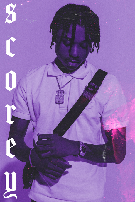 Scorey 'Purple' Poster
