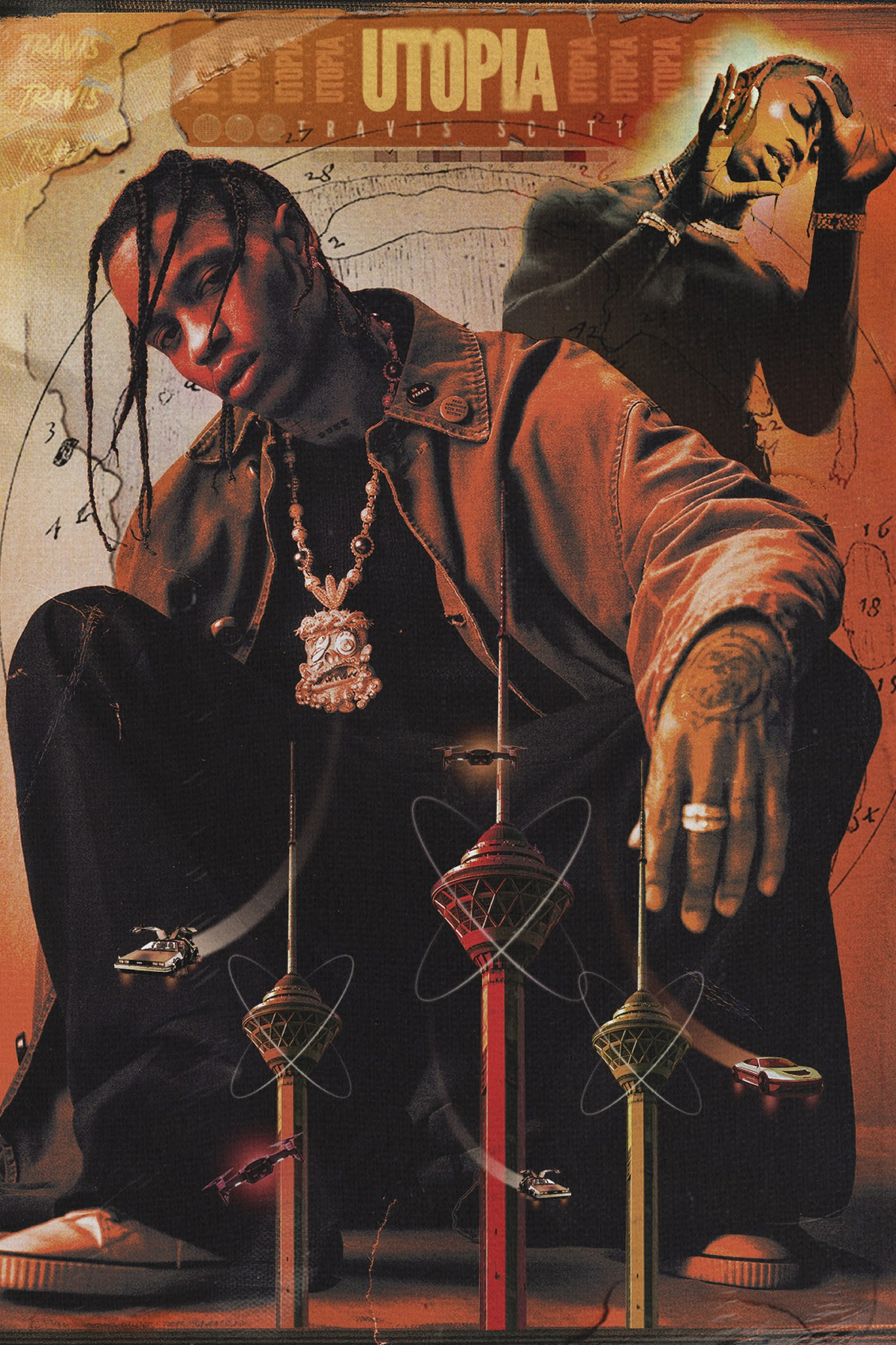 Travis Scott 'Utopian Future' Poster