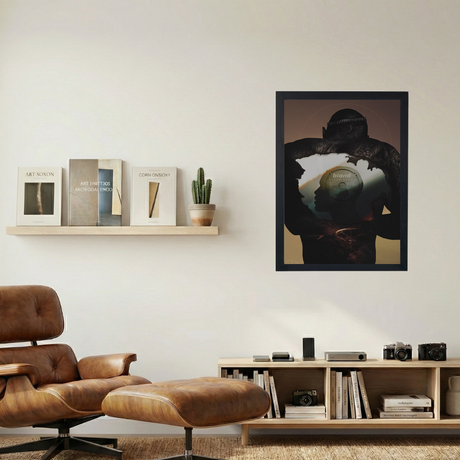 Frank Ocean 'Wither' Poster - Mockup 1