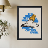 Spilt Milk' Poster - Mockup 2