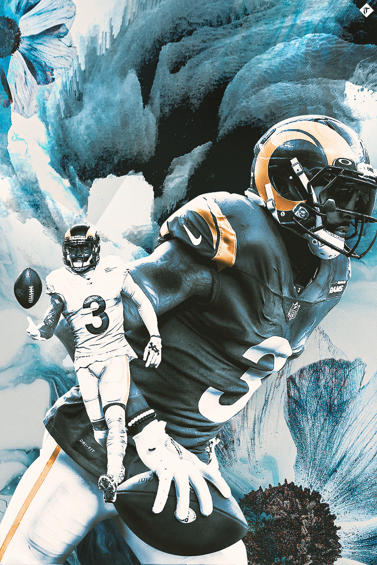 Odell Beckham Jr. 'Rams' Poster – PRNTD