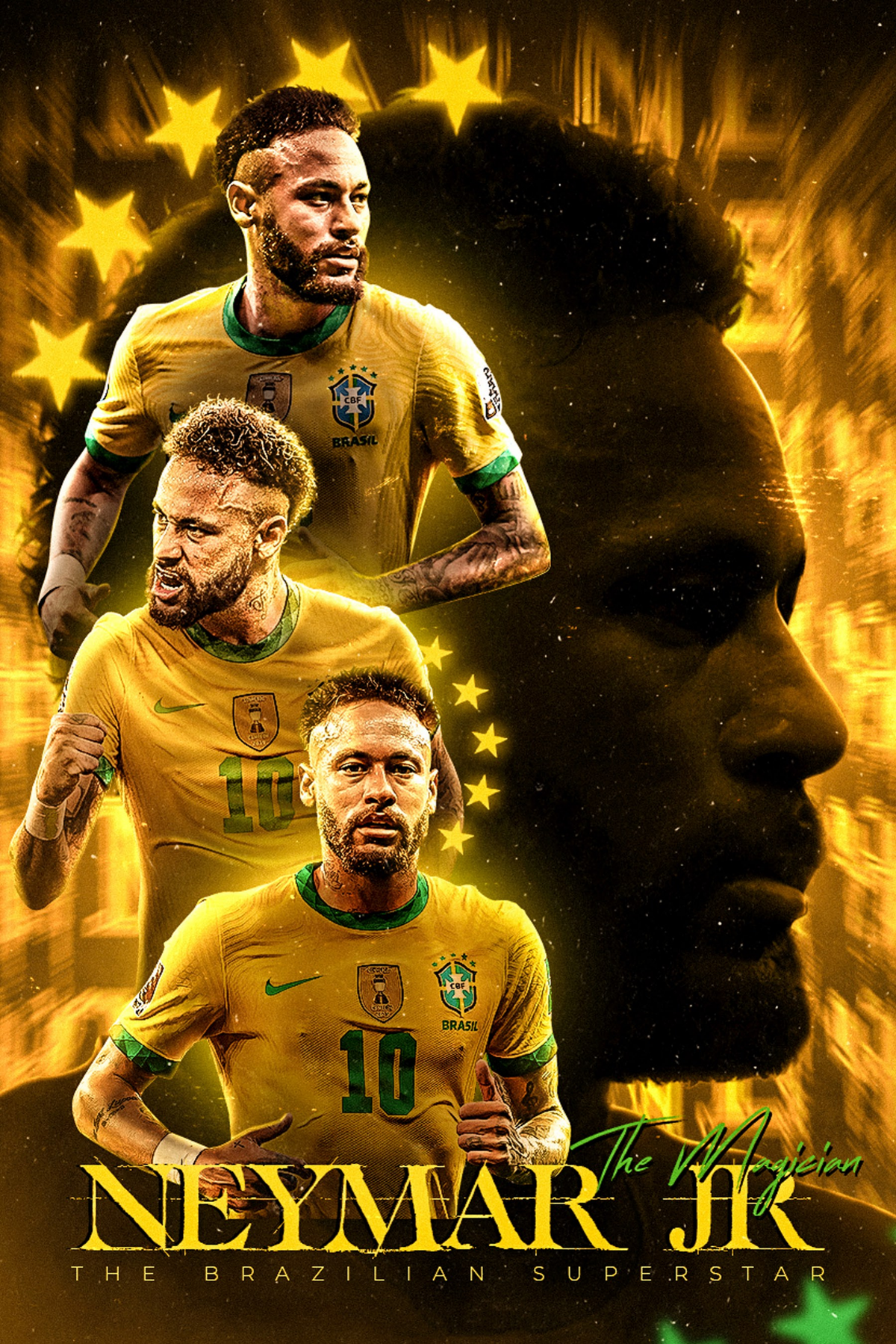 Neymar 'Brazil's Finest' Poster