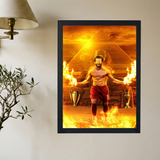Mohamed Salah 'Center of Attention' Poster - Mockup 2