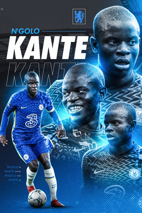 N'Golo Kante '90+ Club' Poster