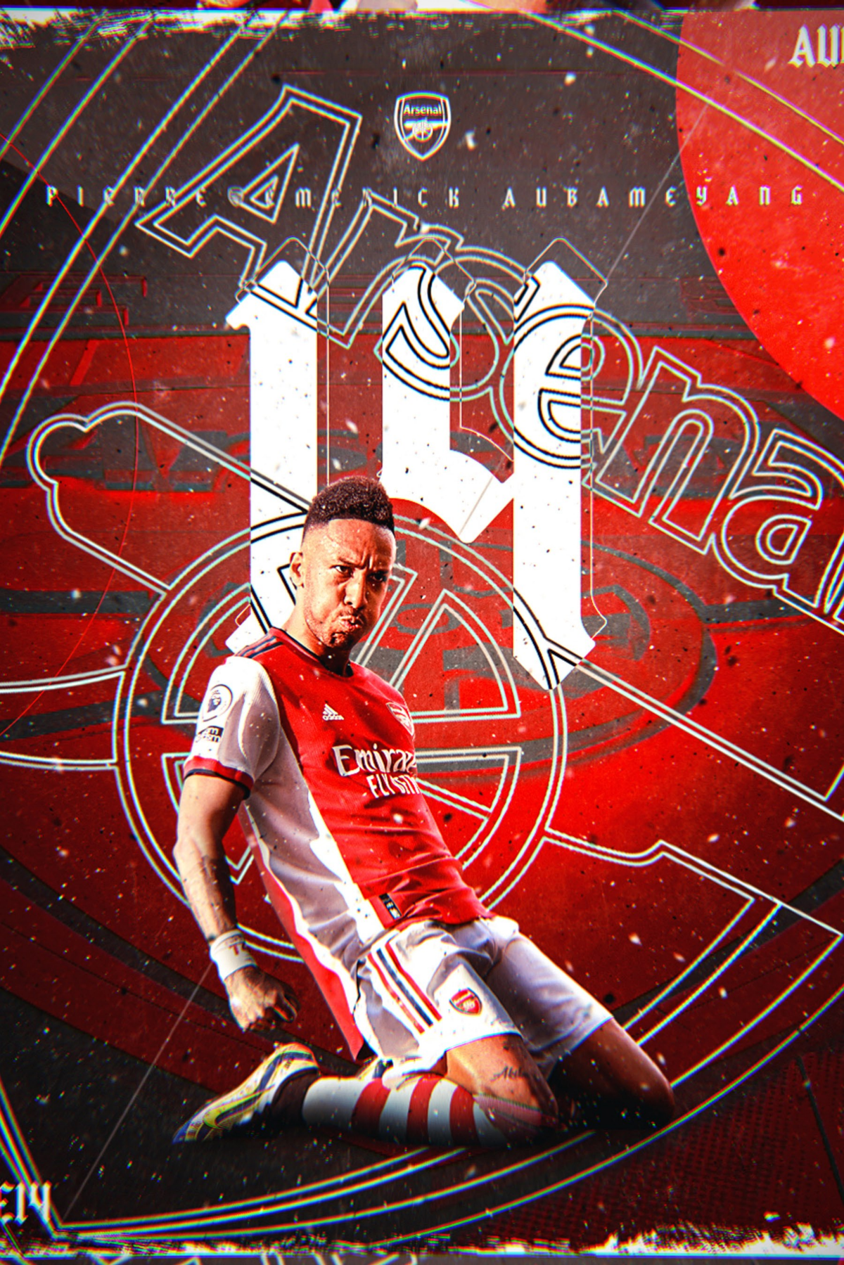 Aubameyang 'Class Act' Poster