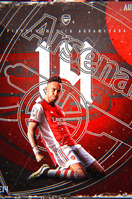 Aubameyang 'Class Act' Poster