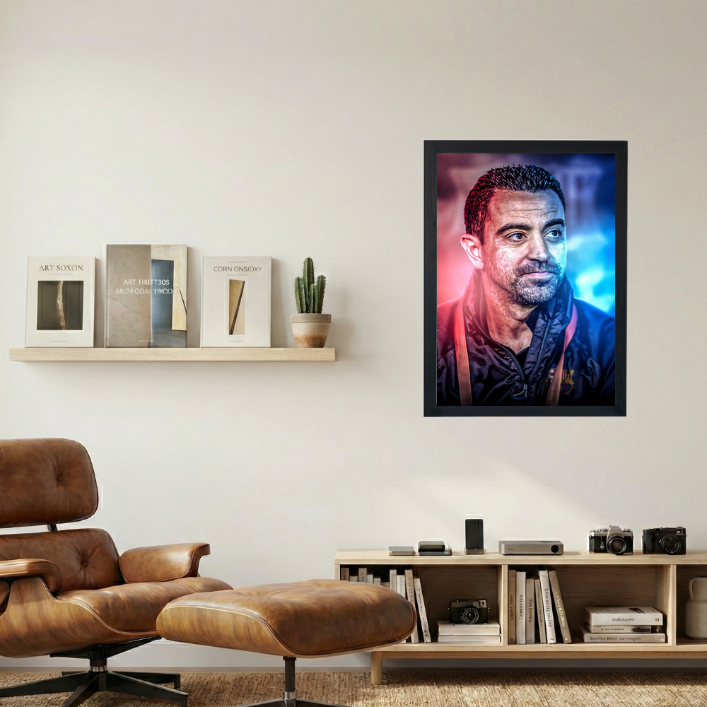Xavi Hernandes 'Up Close and Personal' Poster - Mockup 1