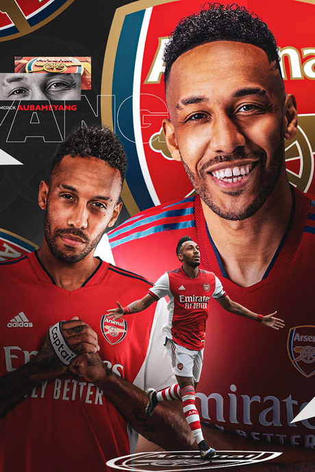 Aubameyang 'Arsenal Memories' Poster