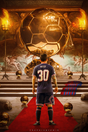Lionel Messi 'Ballon D'or' Poster