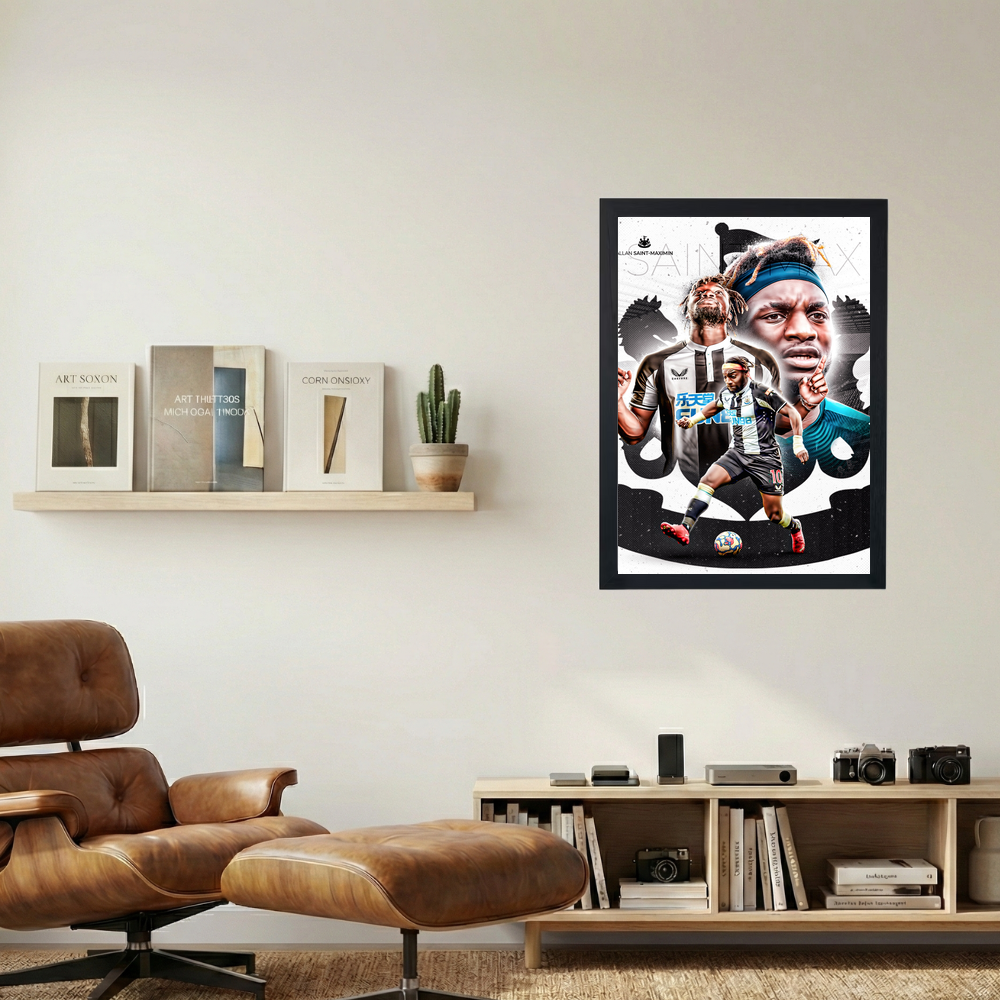 Allan Saint-Maximin 'Franzia' Poster - Mockup 1