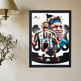 Allan Saint-Maximin 'Franzia' Poster - Mockup 2