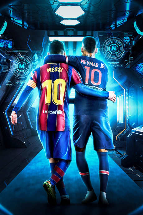 Lionel Messi x Neymar 'Icons' Poster