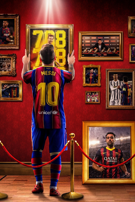 Lionel Messi 'Wall of Fame' Poster