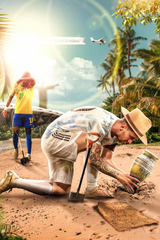 Lionel Messi x Neymar 'International Love' Poster