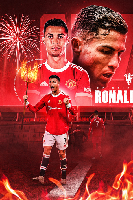 Cristiano Ronaldo 'Manchester's Finest' Poster