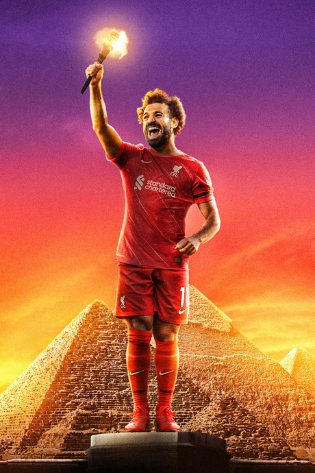 Mohamed Salah 'Light the Flame' Poster