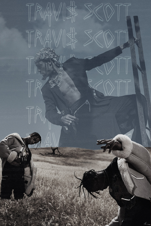 Travis Scott 'Dystopia' Poster