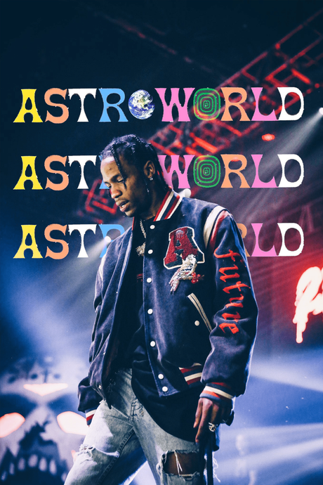 Travis Scott 'ASTROWORLD' Poster