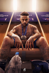 Neymar Jr. 'UCL Medal' Poster