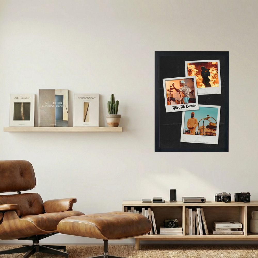 Tyler, The Creator 'Polaroid' Poster - Mockup 1