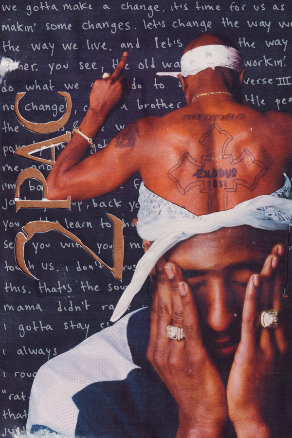 Tupac 'Changes' Collage Poster