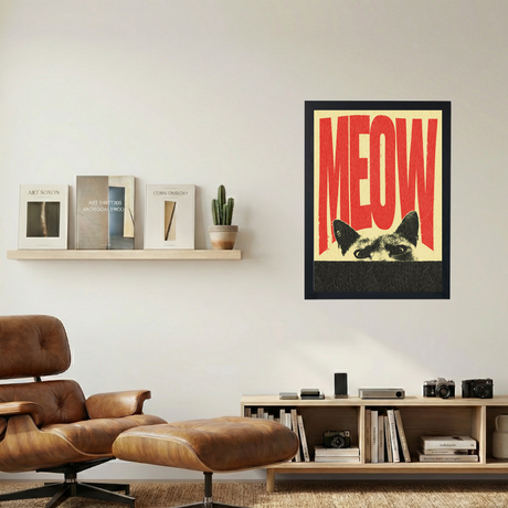MEOW Poster - Mockup 1