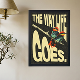 The Way Life Goes' Poster - Mockup 2
